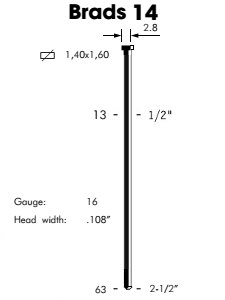 sztyft 14/32 (4.000szt)