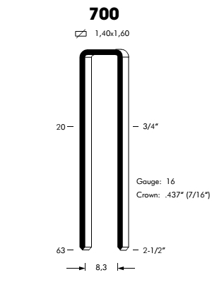 zszywka OMER 700 zszywka OMER 700
